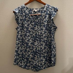 Fun2fun Blue Floral Blouse